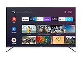 Smart Tech SMT58F30UC2M1B1 146.1cm (58 Zoll) LED Fernseher SMART TECH TV (4K UHD, HDR10, Android 9.0, Google Assistant, Google Play, Prime Video, Netflix, Chromecast) Schw