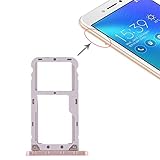 Dmtrab für Ersatzteile SIM Karten-Behälter + SIM-Karte Tray/Micro SD-Karten-Behälter for Asus Zenfone Live-ZB501KL (Schwarz) Mobiltelefonteile (Color : Gold)