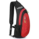 G4Free Leichte Brust Sling Schulter Rucksäcke Nette Umhängetasche Dreieck Pack Rucksack zum Wandern Radfahren Reisen oder Multipurpose Tagepack