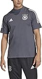 adidas Herren T-Shirt DFB Tee, Onix, M, FI0742