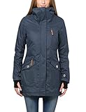 Berydale wasser- und winddichter Damen Winterparka mit Innenfutter, Blau, M