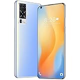 WYCF X50Pro Smartphone Ohne Vertrag, 7,2 Zoll HD+ Display, 6GB RAM + 128 GB, 24MP+48MP Kamera, Großer 5000 mAh Akku, Android 10.0, Dual-SIM Handy,Weiß