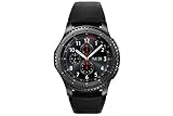 Samsung SM-R760NDAADBT Gear S3 frontier Smartwatch (3,3 cm (1,3 Zoll) Display, NFC, Bluetooth, WLAN, Tizen OS, mit Silikon-Armband)