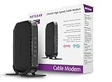 Netgear CM400-100NAS 340000Kbit/s Modems (340000 Kbit/s, 64 MB, 8 MB, Schwarz, 122 Mbit/s, 343 Mbit/s)