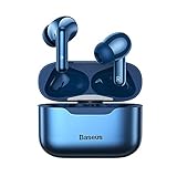 Baseus S1 Pro Bluetooth Kopfhörer, In Ear Ohrhörer mit Noise Cancelling (ANC), 4 Mikrofone, Wireless Charging, IPX5 Wasserschutzk