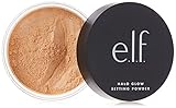 e.l.f. Halo Glow Setting Powder, seidig, schwerelos, unscharf, glättet, minimiert Poren und feine Linien, erzeugt einen weichen Fokuseffekt, mittelmatt, 6,8 g