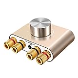 Mini bluetooth Verstärker HiFi Stereo Audio Wireless bluetooth Endstufe 50W * 2 Dual Kanal Digital Signal Amplifier Aluminiumkörper mit N