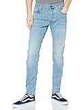 G-STAR RAW, Herren 3301 Slim Jeans, Blau (lt indigo aged 8968-8436), 34W / 32L