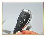 Morning Neuer Ersatz modifizierter Smart Remote Key Shell Case Fit for Benz Cl S. Lk CLK c e s b Klasse 2-Taste mit Schlüsselklinge & H