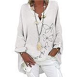 Herbstjacken Damen grüner Pullover Damen Damen Longshirt Langarm enges Langarmshirt Damen Batik Kleid hemdjacke Damen Tops lang Frauen langrms Shirt b