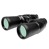 JINKEBIN Astronomisch Teleskop 10X50 HD Weitwinkel- Binoculars Leistungsstarke Teleskop Digitalkompass Lowlight Stufe Nachtsicht-Fernglas, F