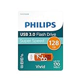 Philips Vivid 3.0 USB Stick 128GB– High Speed Flash USB Speicher Stick 128 GB – Lesen: 170 MB/s, Schreiben: 20 MB/