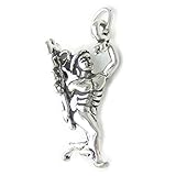 Mercury Hermes Sterling Silber Charm .925 x 1 Roman Gods C