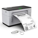 MUNBYN Etikettendrucker Label Printer DHL thermodrucker Etikettenmaschiene 4 * 6' Eikettendrucker Desktop Etikettendruck USB Mac/PC Versandetikettendruck