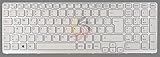 NExpert Original deutsche QWERTZ Tastatur Sony VAIO SVE171B11M SVE171G11M SVE171G12M DE Weiss mit Rahmen N