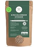 Kirschlorbeer Dünger Herbst 1.5 Kg - 100 % Langzeitdünger mit viel Kalium & + Magnesium - Organischer langzeit Kirschloorbeer-Dünger für alle Lorbeer Pflanzen & Heck