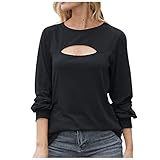 Australia Women's Long-Sleeved Shirt with Front Print(Black, XXL)