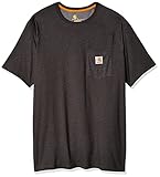 Carhartt Herren Force Cotton Arbeits T-Shirt, Carbon Heather, XXL EU