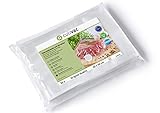 culivac 50 Vakuumierbeutel Vakuumbeutel 20x30cm - Premium Qualität | Folienbeutel für JEDES Folienschweißgerät/Vakuumiergerät, Vakuumierfolie'Original Standard', sous vide, Made in Germany