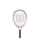 Wilson Tennisschläger Burn Pink 25, Für Kinder von 9 - 10 Jahren, Carbonfaser/Legierung, Pink, WR052610H