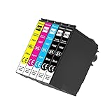 Tinnee Ersatz für Epson Druckerpatronen 603, Tintenpatrone 603XL, Kompatibel für Expression Home XP-2100 XP-2105 XP-4105 XP-4100 XP-3105 XP-3100 WorkForce WF-2850DWF -2835 DWF WF-2830DWF