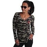 Yakuza Damen Conceal Langarm T-Shirt, Camouflage, XS