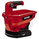 Einhell Universal Streuer GE-US 18 Li-Solo Power X-Change (Lithium-Ionen, 3,3 l, 6-stufige Drehzahlregulierung, 8-stufige Streumengenregulierung, ohne Akku und Ladegerät), Rot/Schw