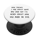 Lustiger Lehrer-Buchstabe, Lehrerdesign, Lehrer-Design PopSockets mit austauschbarem PopGrip