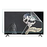 ALGWXQ Displayschutz für Fernseher Anti Blaulicht Anti Strahlung Screen Protector PET-Material Geeignet für LCD, LED, 4K OLED&QLED und Curved S