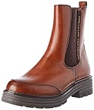 Tom Tailor Damen 2191303 Chelsea-Stiefel, Cognac, 39 EU