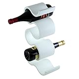 Weinregal 'Curve', hoch, weiß