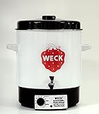 Weck Einkochautomat WAT 14A (Einkochtopf / Einwecktopf mit Auslaufhahn, 35 cm, 230 V, 2000 W, 29 L) 6829