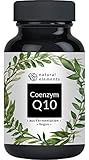 Coenzym Q10 - 200mg pro Kapsel - 120 vegane Kapseln - Hochwertiges Q10 aus pflanzlicher Fermentation - Laborgeprüft, hochdosiert, veg