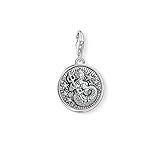Thomas Sabo Damen Herren-Charm-Anhänger Sternzeichen Wassermann Charm Club 925 Sterling Silber 1638-643-21