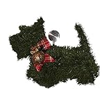 GrüN Groß Simulation In Hundeform Tannenkranz Weihnachtskranz Dekoration Realistische Tierform Weihnachtsdeko TüRkranz Girlande Party Wand Haus Dekor TüRkranz FüR Outdoor Landschaftsb
