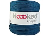 Hoooked Zpagetti T-Shirt-Garn, Baumwolle, 120 m, 700 g, Blaugrü
