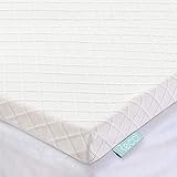 RECCI 100% Reine, Originale Memory Foam Topper 140 x 190CM, Viskoelastische Matratzenauflagen für Boxspringbett oder als Matratzen Topper für Unbequeme Betten [ 140 x 190 x 6cm ]