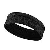 PPLAX Yoga Stirnband Männer und Frauen Sport Yoga Stretch Feste Stirnbänder, die Basketball Schwitzen, Schwitzen (Color : 1)