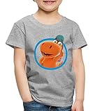 Spreadshirt Der Kleine Drache Kokosnuss Daumen Hoch Kinder Premium T-Shirt, 134-140, G