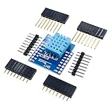 Uadme DHT11 Modul, für WeMos D1 Mini DHT11 Erweiterungskartenmodul Digitales Temperatur- und Feuchtigk