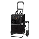 Andersen Shopper Komfort und Einkaufstasche Senta schwarz 49 L