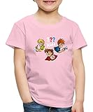 Spreadshirt Die DREI Fragezeichen Kids Detektive Kinder Premium T-Shirt, 134-140, H