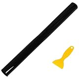 Lesueur 50cm X Toenungsfolie Toenungsrolle Kit VLT Schwarz UV-bestaendig Kratzfest Fuer Auto Car House Kommerzielle Durchlaessigkeit: 35