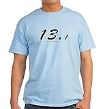 CafePress 13.1 Half Marathon.png T-Shirt aus leichter Baumwolle Gr. M, hellb