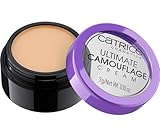 Catrice Ultimate Camouflage Cream, Concealer, Abdeckstift, Nr. 015 W Fair, nude, für Mischhaut, farbkorrigierend, langanhaltend, mattierend, matt, natürlich, vegan, ohne Parfüm (3g)
