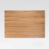 Rikmani Massivholzplatte Eiche Tischplatte Naturholz Esstisch Schreibtisch Arbeitsplatte Küche Eichenplatte Massiv Holzbrett Schreibtischplatte Holzplatte 50x50x4