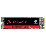 Seagate IronWolf 525 SSD 1 TB, interne SATA SSD, NAS, bis zu 5000 Mb/s, PCIe Gen 4, inkl. 3 Jahre Rescue Service, Modellnr.: ZP1000NM3A002