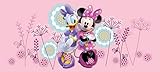 AG Design Freundinnen Minnie Mouse und Daisy, Disney, Vlies Fototapete für EIN Kinderzimmer, 202 x 90 cm, FTDN H 5390, Mehrfarbig