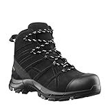 Haix Black Eagle Safety 53 mid schwarz/schwarz S3 Sicherheitsschuhe UK 10.5 / EU 45 Schwarz/Schw