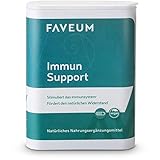 Faveum Immun Support - Astragalus Kapseln hochdosiert, Immunsystem stärken - vegane Nahrungsergänzungsmittel - 60 Tab